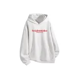 Бело-серый вереск с красным принтом