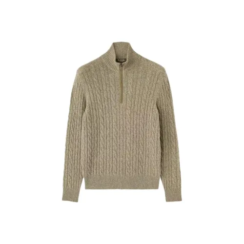 Loro Piana Зеленый Мужской Кашемировые Свитера