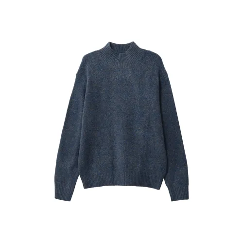 UNIQLO Трикотаж Мужской Королевский Синий