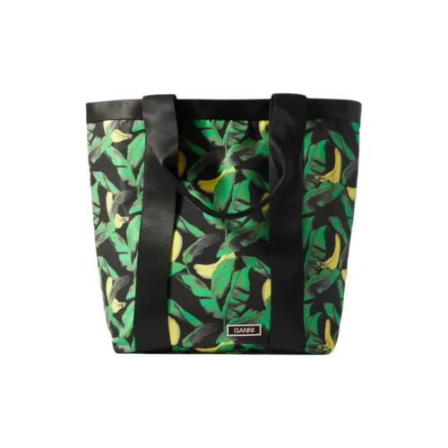GANNI Полиэстер Сумка Средняя Женская Зеленая