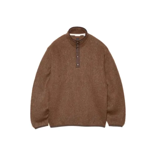Nanamica FW24 Свитер Унисекс Коричневый