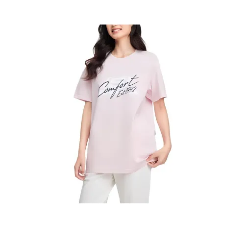 Skechers T-Shirt Унисекс Песочно-розовый