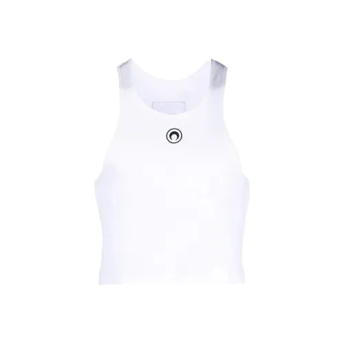 Marine Serre Белый Мужской Топы без рукавов