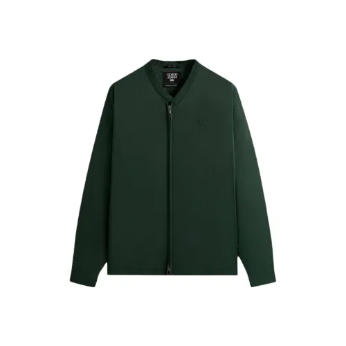 KITH x GIORGIO ARMANI FW24 Рубашка Мужская Стадион Зеленый Цвет