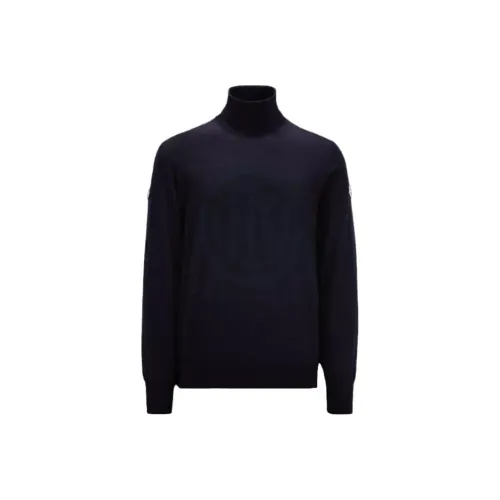 Moncler x F.C. Internazionale Milano Moncler x Inter Milan Co Бренд Свитер Унисекс Морской синий