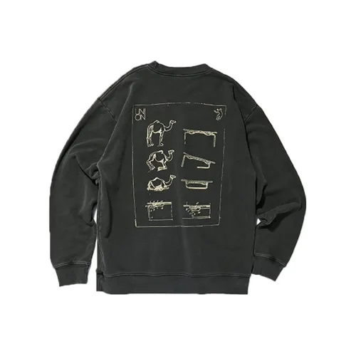 Union Винтажный черный Мужские свитера