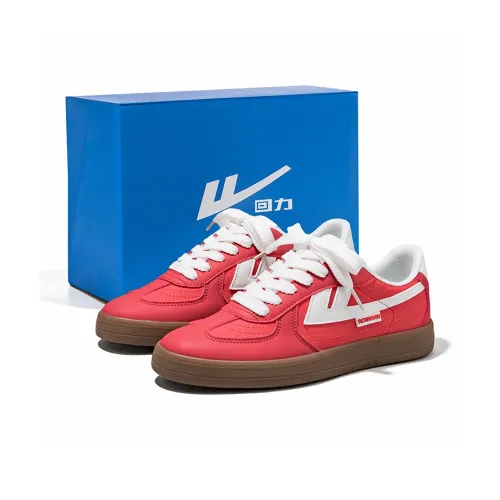 Warrior Low Топ Скейтборд Кроссовки Женские Оранжево-Красные