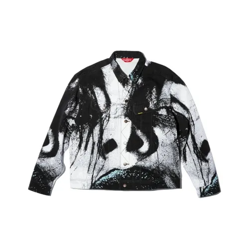 Супер черный/белый унисекс куртки