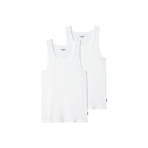 Carhartt WIP SS24 Майка Мужская 2 Пачка Белая
