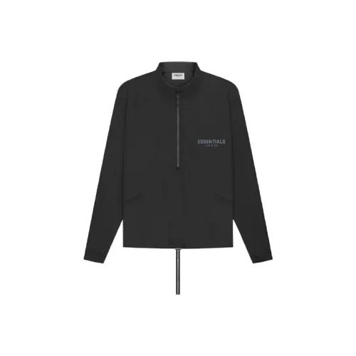 Fear Of God Essentials SS21 Куртки Пальто Унисекс Черный