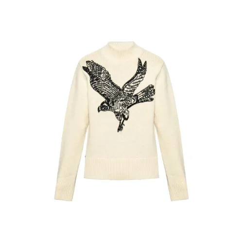 DRIES VAN NOTEN Абрикос Мужские Свитера