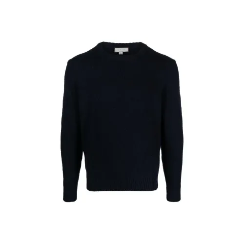 Canali Свитер Мужской Морской Синий