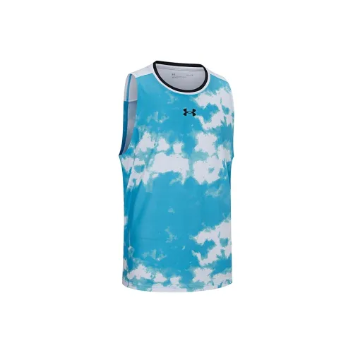 Топ Under Armour Basketball Tank Unisex Light Синий