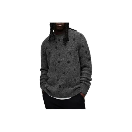 ALLSAINTS Серые Мужские Свитера