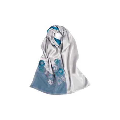 Red Bean 100% шелк из тутового шелкопряда Шарфы Женские