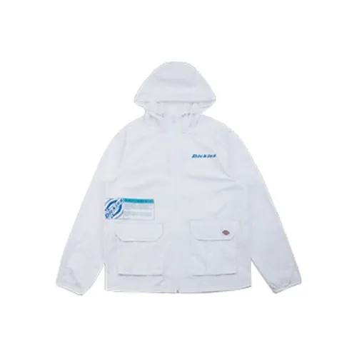Dickies Облегающая куртка мужская белого цвета