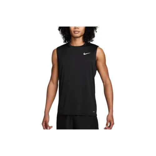 nike Топ Мужской Черный Белый