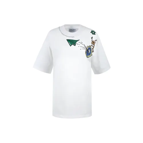 Valeria Obbaco T-Shirt Унисекс Белый