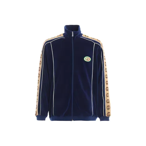 GUCCI Blue Men's Jackets GUCCI Синий Мужские Куртки