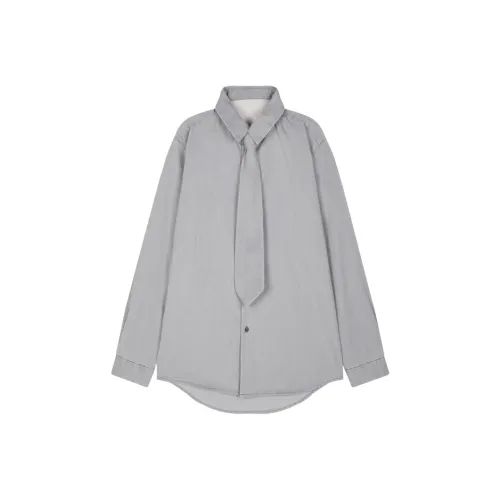 CROQUIS Рубашка Мужская Деним Темно-Серый