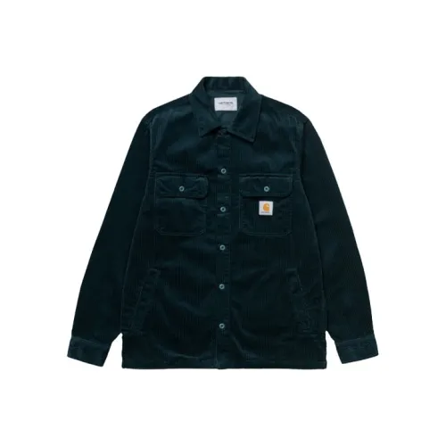 Carhartt WIP Рубашка Куртка Мужская Яшма