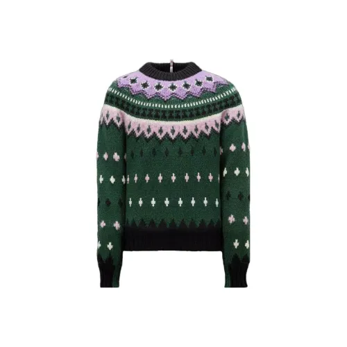 MONCLER Зеленые Мужские Свитера