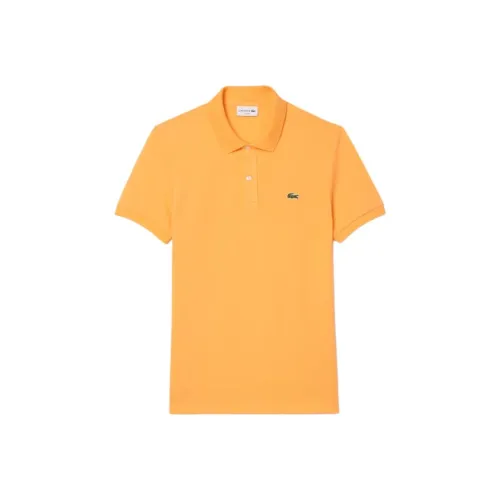 LACOSTE Поло Мужское Оранжевое