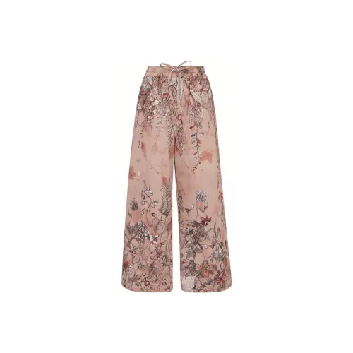 DIOR SS23 Chinese New Year Розовые Женские Повседневные Брюки