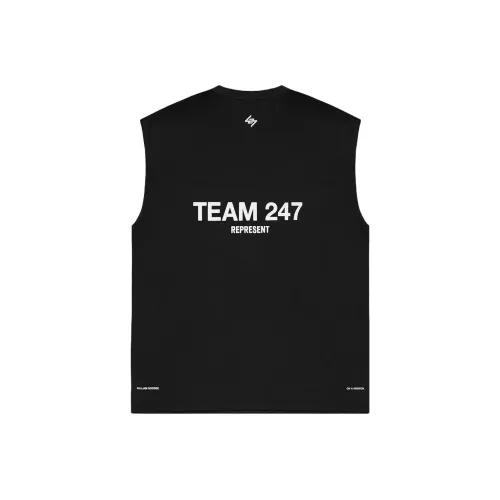 REPRESENT Мужские майки черного цвета