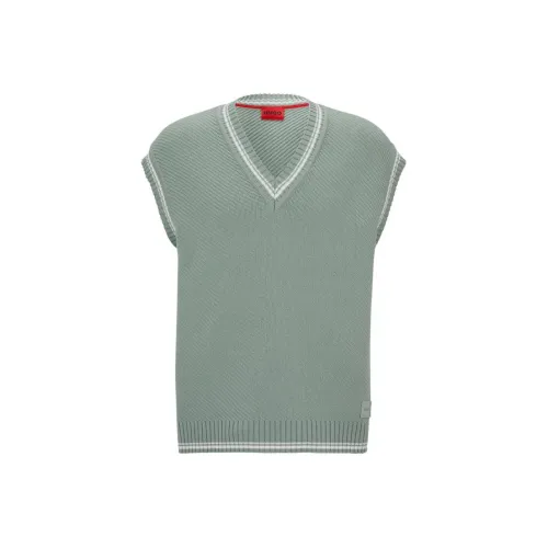 Hugo Boss SS23 Майка Мужская Светло-Зеленая