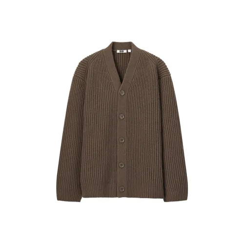 UNIQLO FW22 Трикотаж Мужской Коричневый