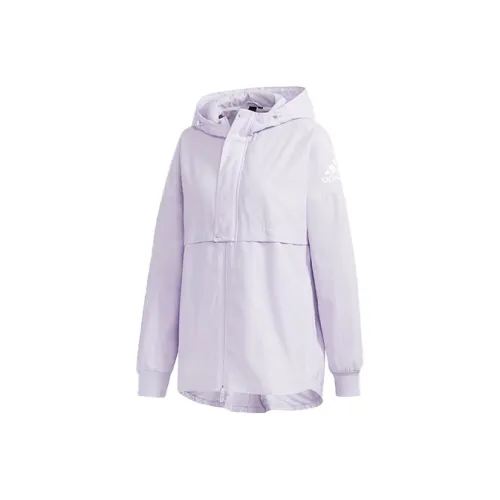 Adidas Светло-фиолетовые Женские Куртки