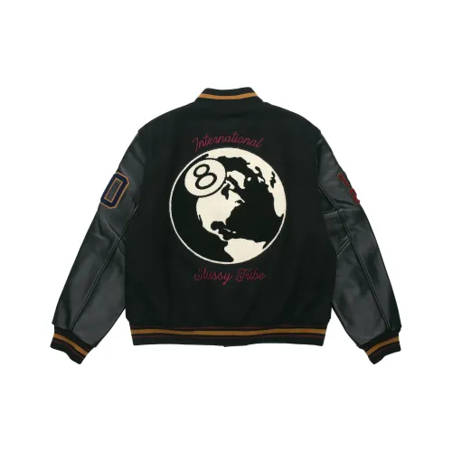 Stussy 8 Ball Collection Черные Мужские Куртки