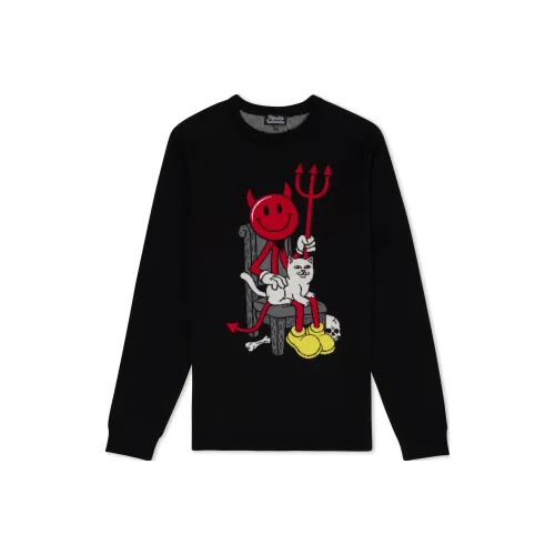 RIPNDIP Черный Унисекс Свитеры