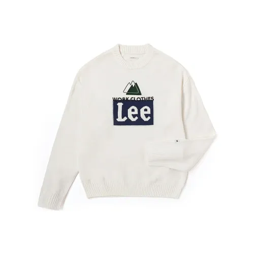 Lee Сливочный Унисекс Свитеры