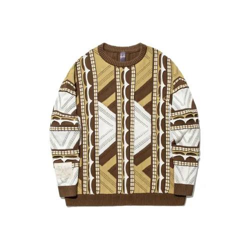 LINING Свитер Мужской Терракотовый Коричневый