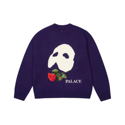 PALACE x OPERA Phantom Коллаборация Phantom of the Opera Collaboration FW24 Свитер Унисекс Фиолетовый