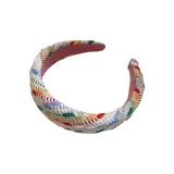 Вязаные ткани, многоцветный ободок