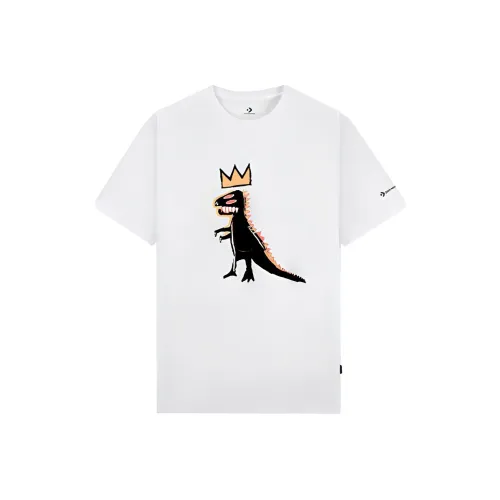 Конверс OUKAN Michel Basquiat T-Shirt Мужская Белая