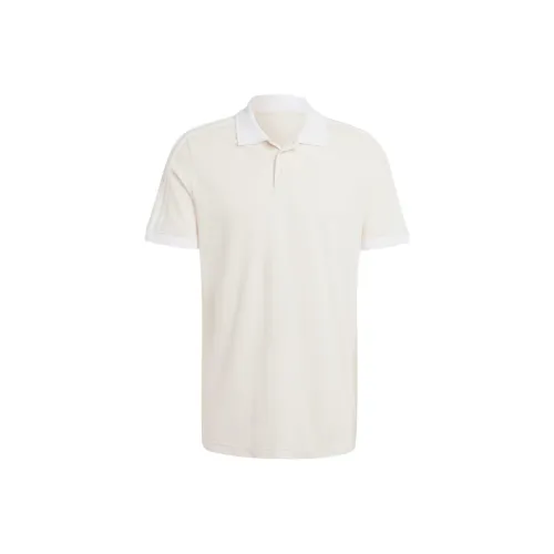 Adidas Originals 3 Stripes Classics 3 Stripes ADICOLOR CLASSICS 3 Полосы Поло Мужское Волшебный Белый