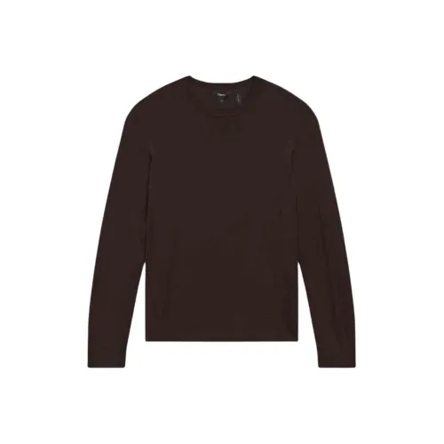 THEORY Ореховый Мужской Свитеры