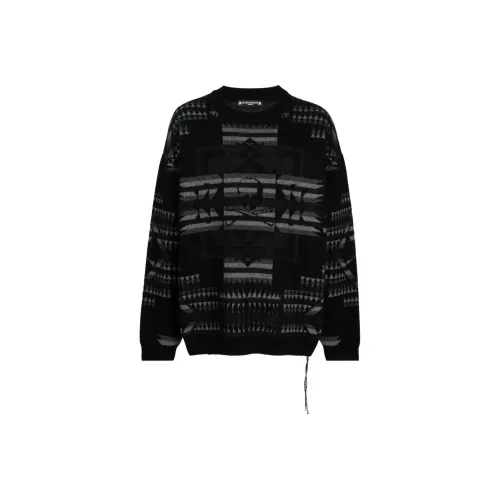 MASTERMIND WORLD Кашемировый свитер унисекс черного цвета