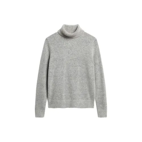 SUPERDRY Серые Мужские Свитера