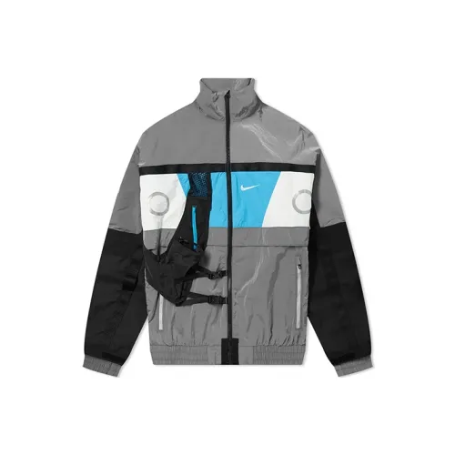 Nike ISPA Куртки и Пальто Мужской Серый