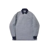 Морской синий в полоску