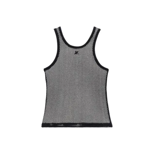 COURREGES Мужские черные майки