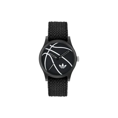 Adidas Originals Кварцевые часы черный циферблат унисекс