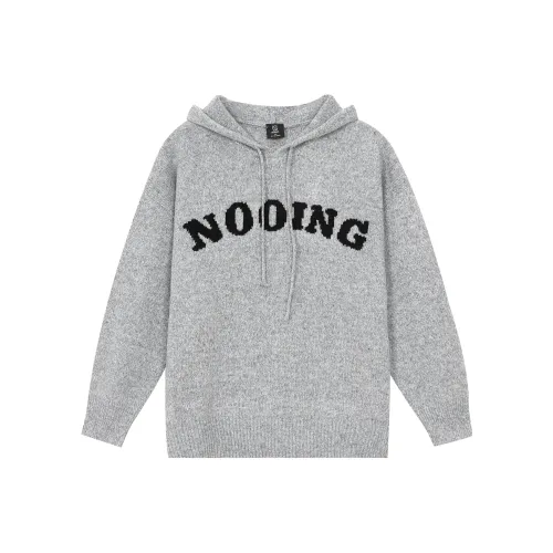 NOOING Серый Унисекс Трикотаж