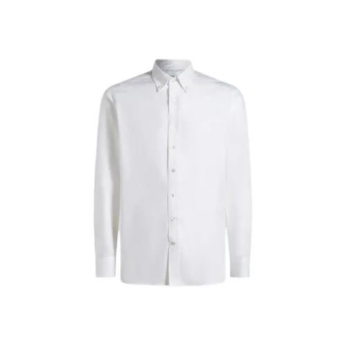 ETRO Белые Мужские Рубашки