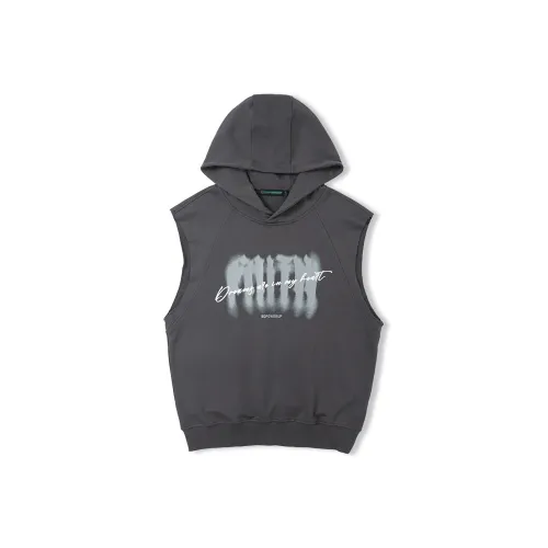 BD.POWER UP+ Топ без рукавов Мужской Темно-серый